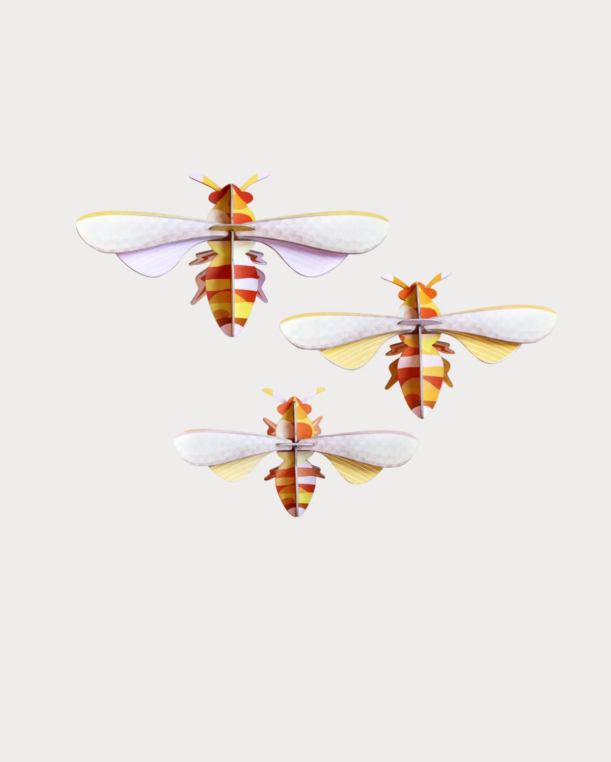 Honey bees, set of 3